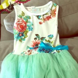 Floral tutu dress